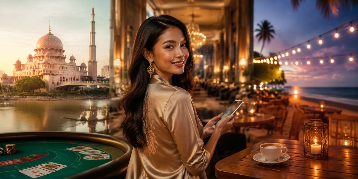 Permainan Baccarat dengan suasana moden Putrajaya